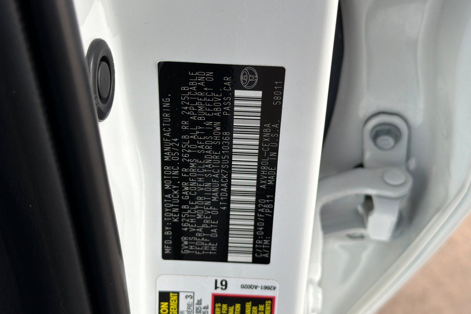 2025 Toyota Camry LE