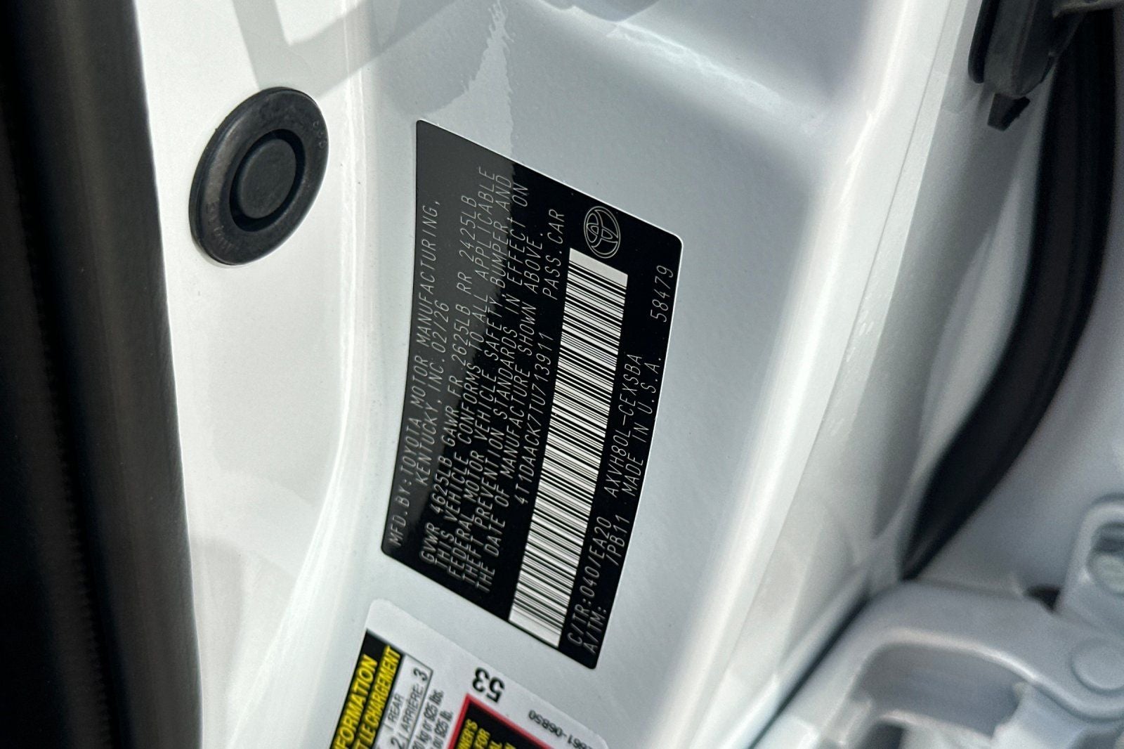 2026 Toyota Camry SE