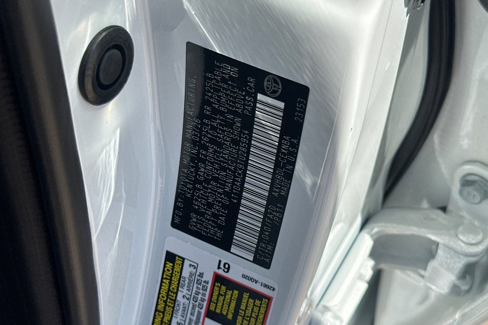 2026 Toyota Camry LE