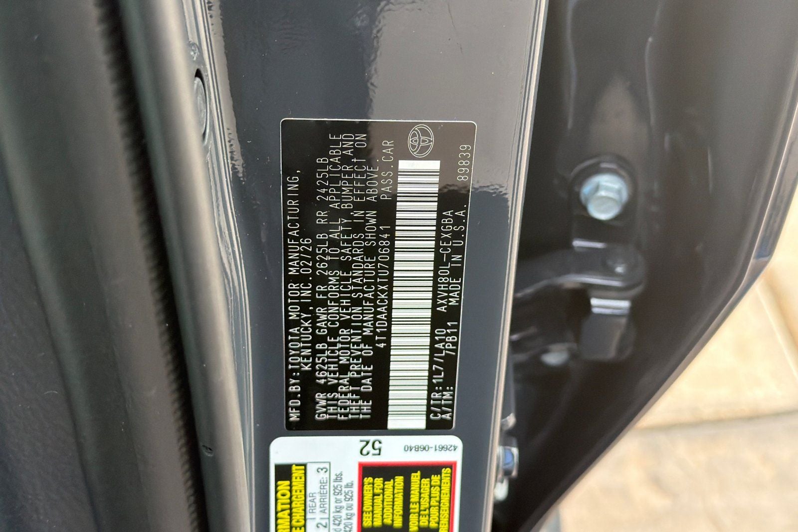 2026 Toyota Camry XLE