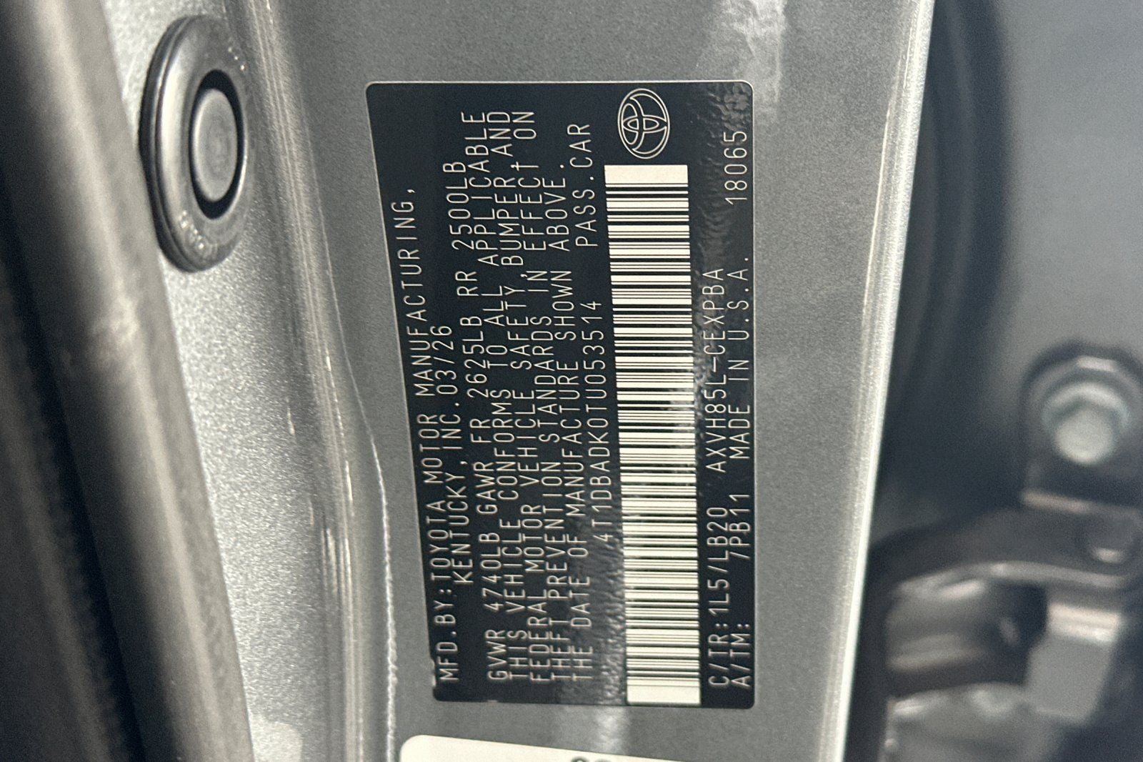 2026 Toyota Camry XSE