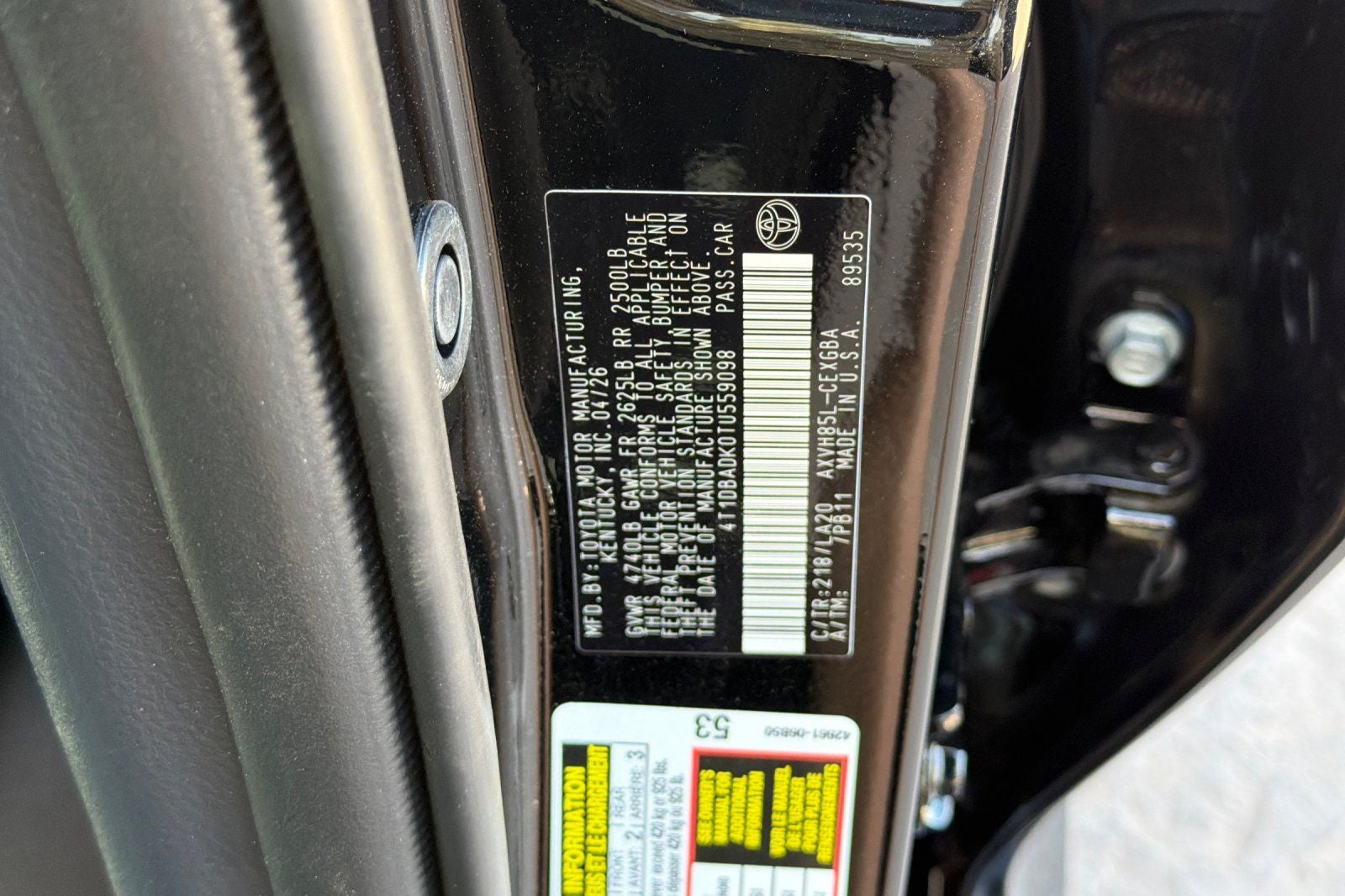2026 Toyota Camry XLE