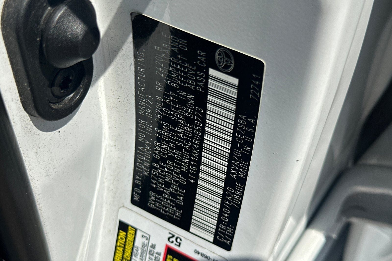 2024 Toyota Camry SE