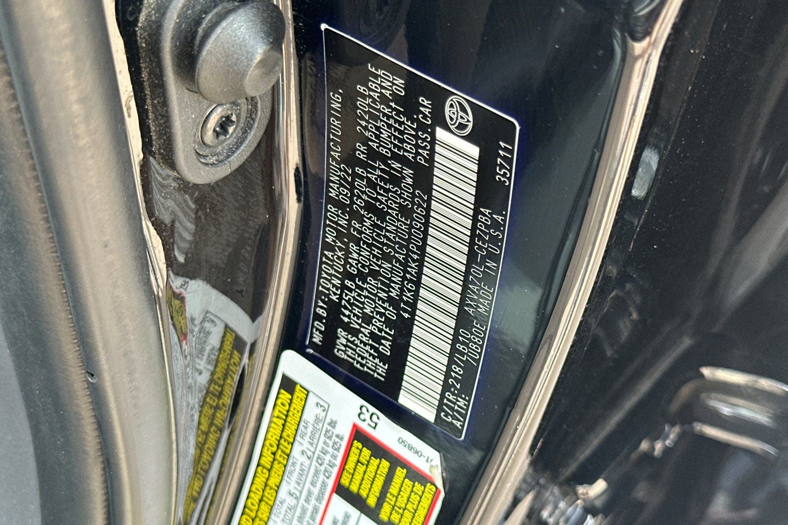 2023 Toyota Camry XSE