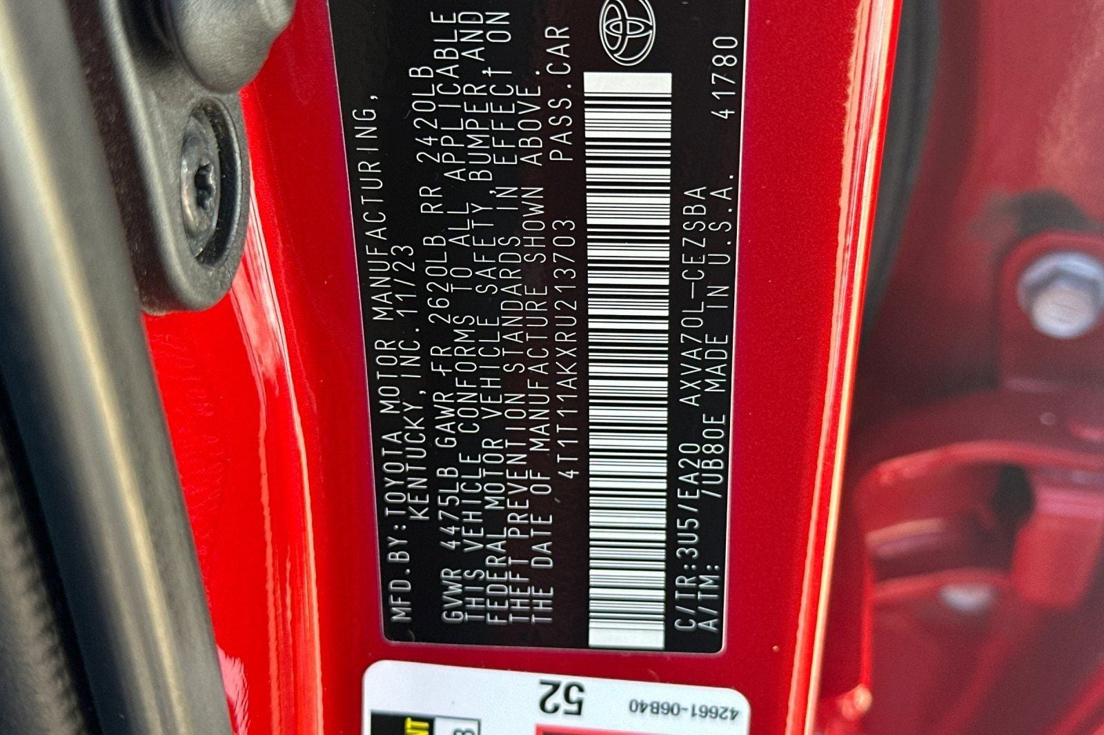 2024 Toyota Camry SE