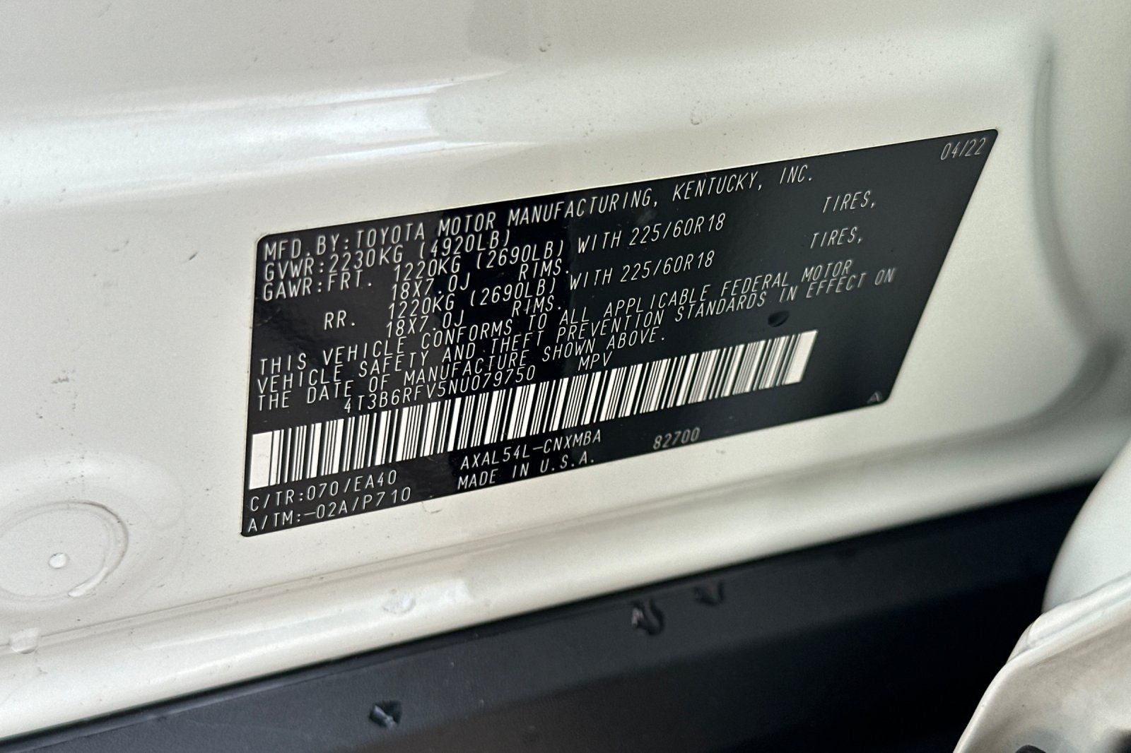 2022 Toyota RAV4 Hybrid XLE Premium