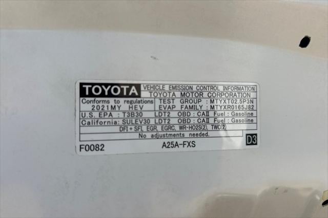 2021 Toyota RAV4 Hybrid LE