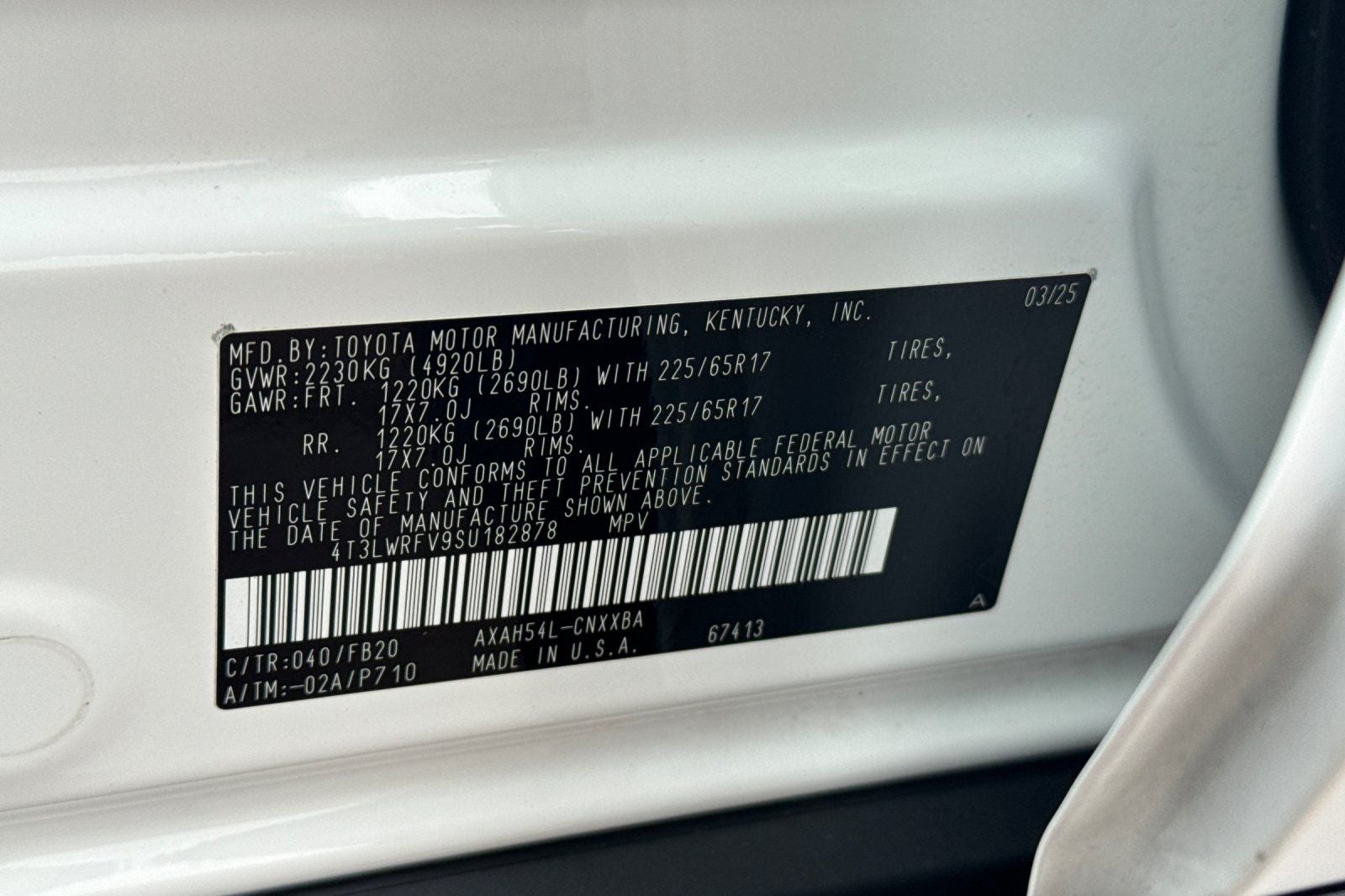 2025 Toyota RAV4 Hybrid LE