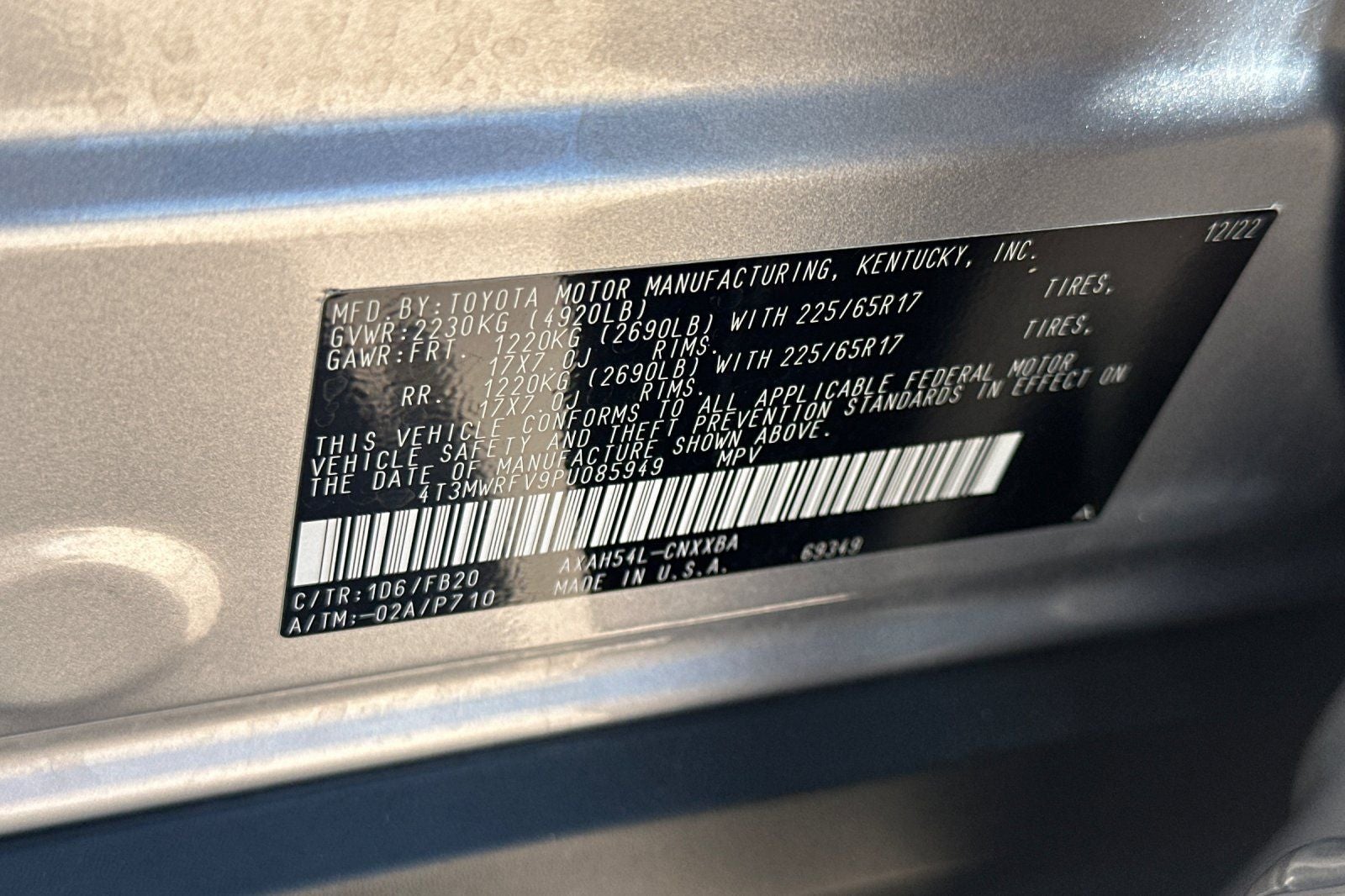 2023 Toyota RAV4 Hybrid LE