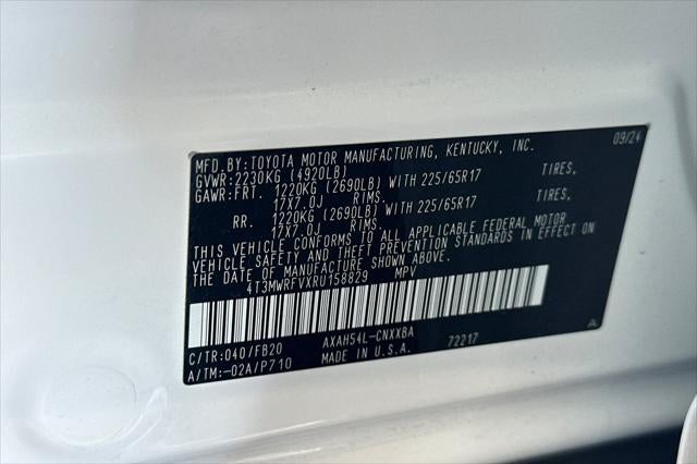 2024 Toyota RAV4 Hybrid LE