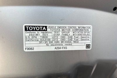 2021 Toyota RAV4 Hybrid XLE