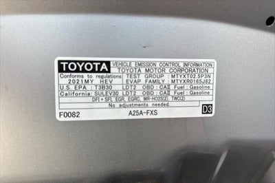 2021 Toyota RAV4 Hybrid XLE
