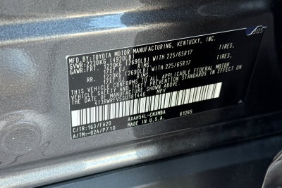 2025 Toyota RAV4 Hybrid XLE