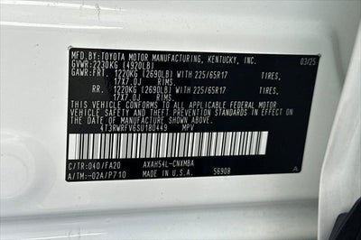 2025 Toyota RAV4 Hybrid XLE