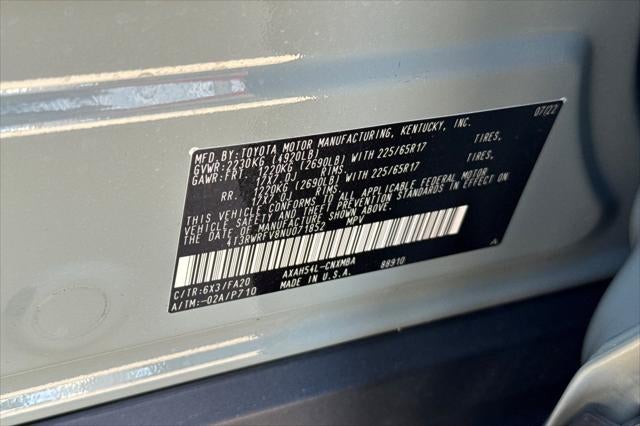 2022 Toyota RAV4 Hybrid XLE