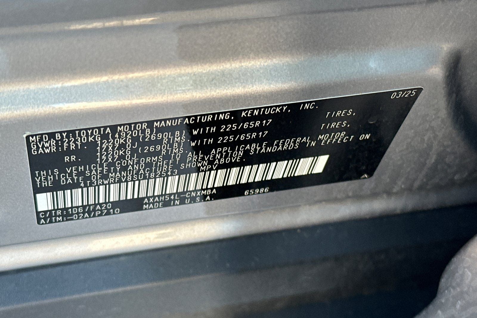 2025 Toyota RAV4 Hybrid XLE