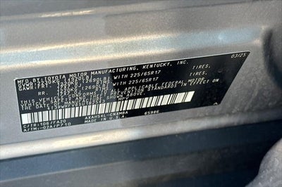 2025 Toyota RAV4 Hybrid XLE