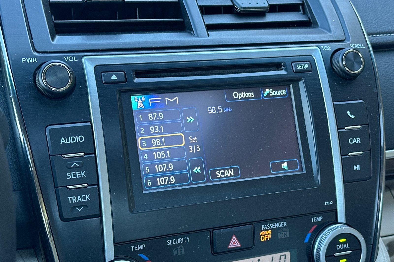 2012 Toyota Camry XLE