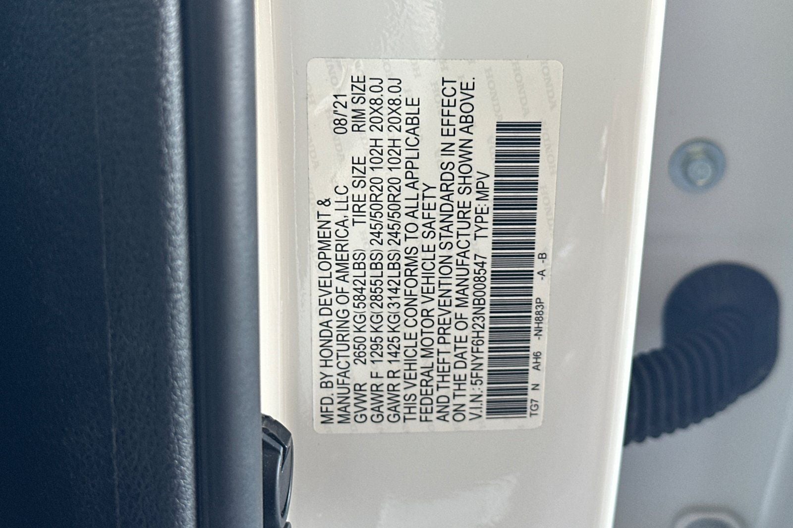 2022 Honda Pilot Special Edition