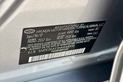 2017 Hyundai Sonata Limited
