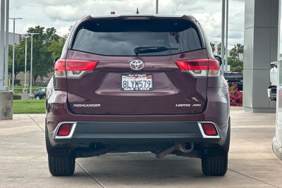 2017 Toyota Highlander Limited Platinum