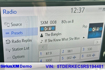 2024 Toyota Sienna Platinum 7 Passenger