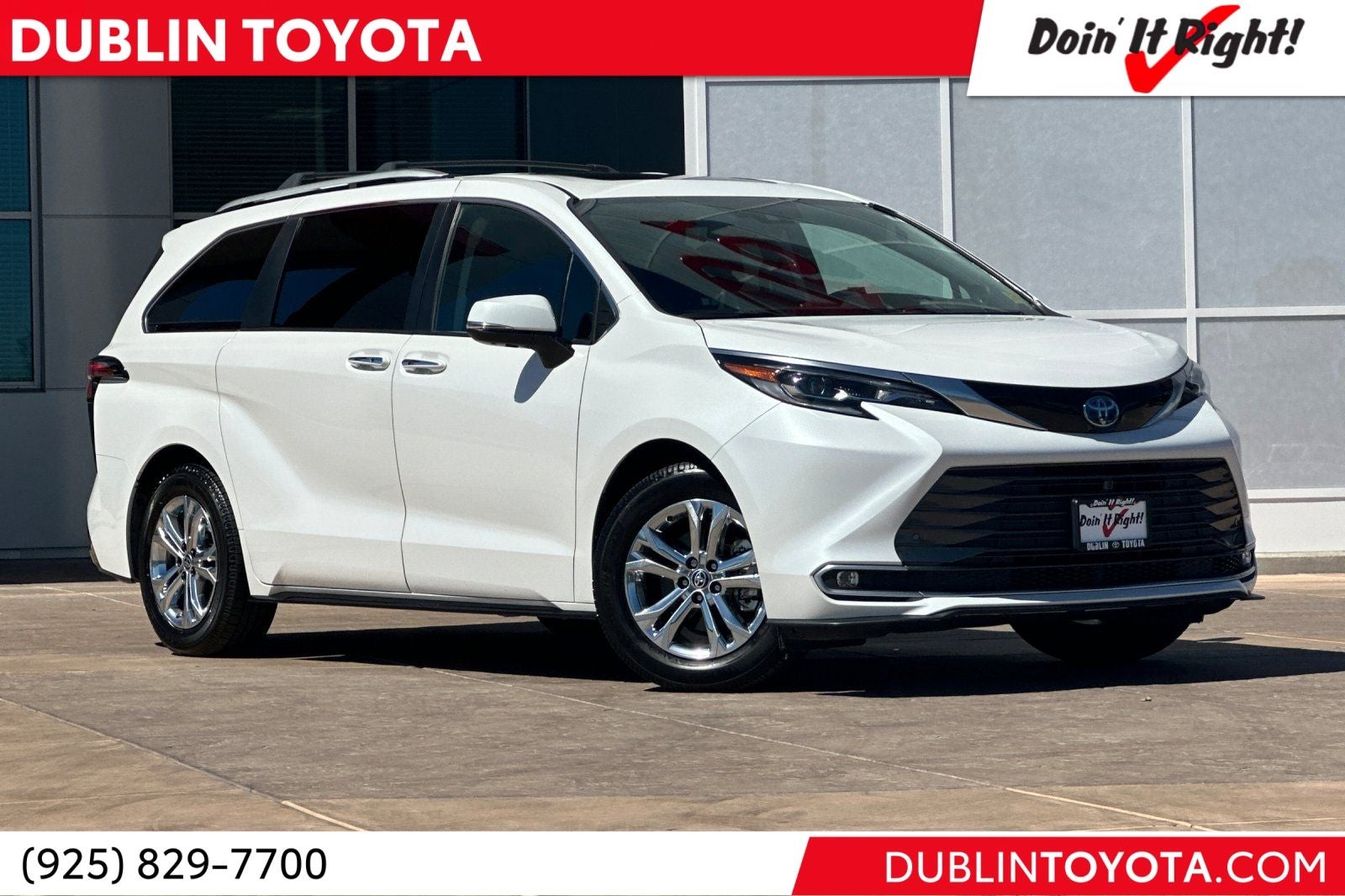 2024 Toyota Sienna Platinum 7 Passenger