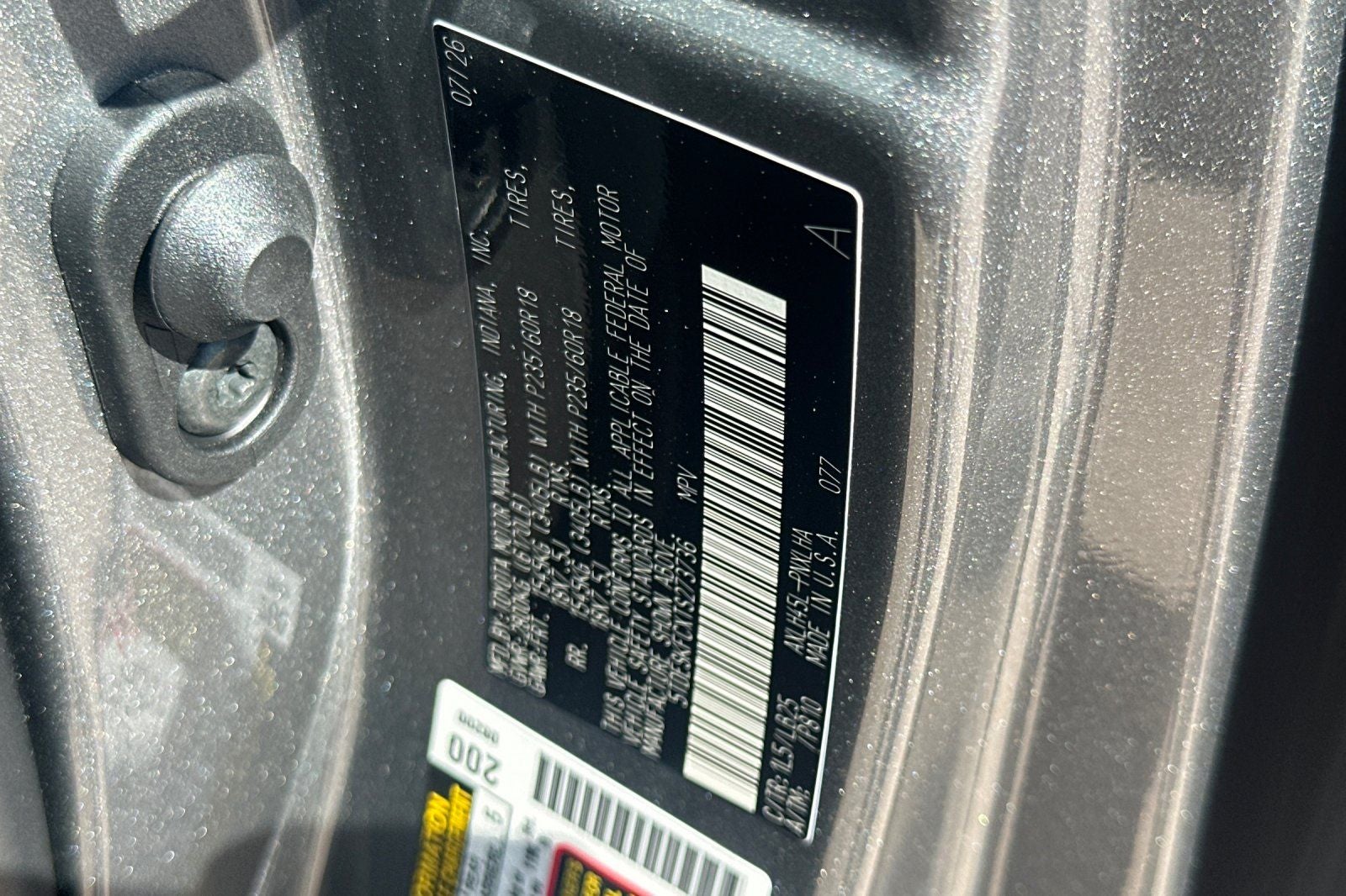 2026 Toyota Sienna Platinum 7 Passenger