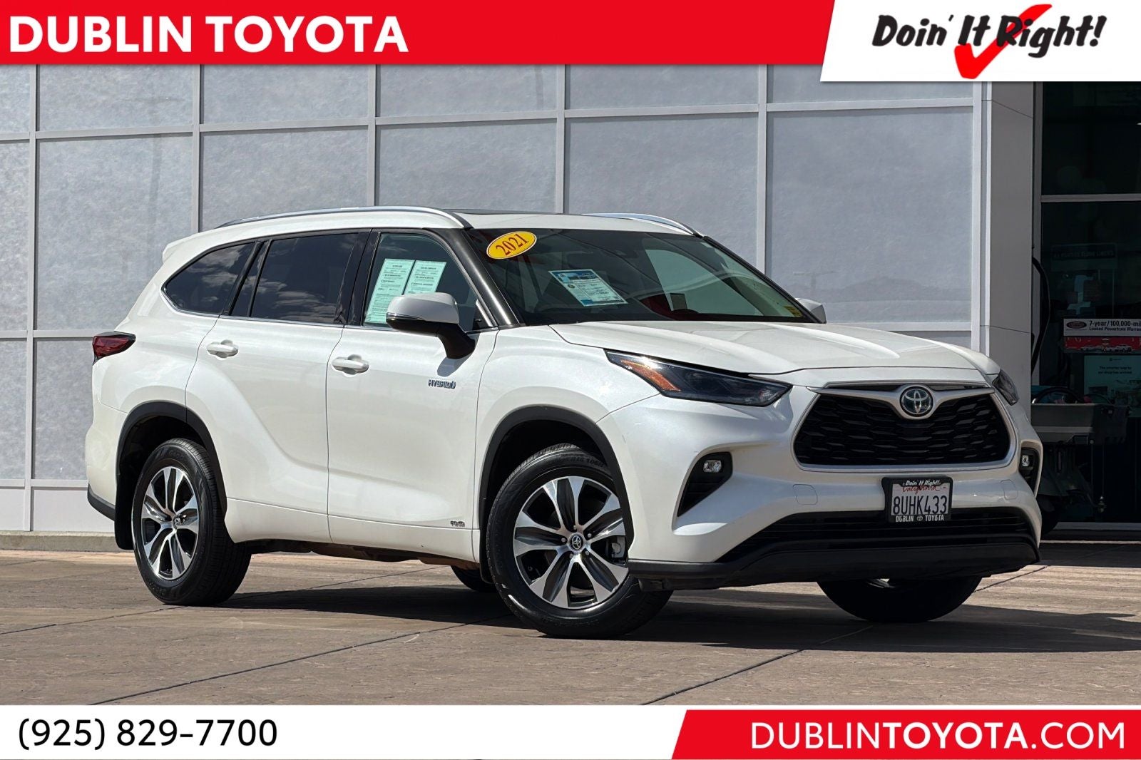 2021 Toyota Highlander Hybrid XLE