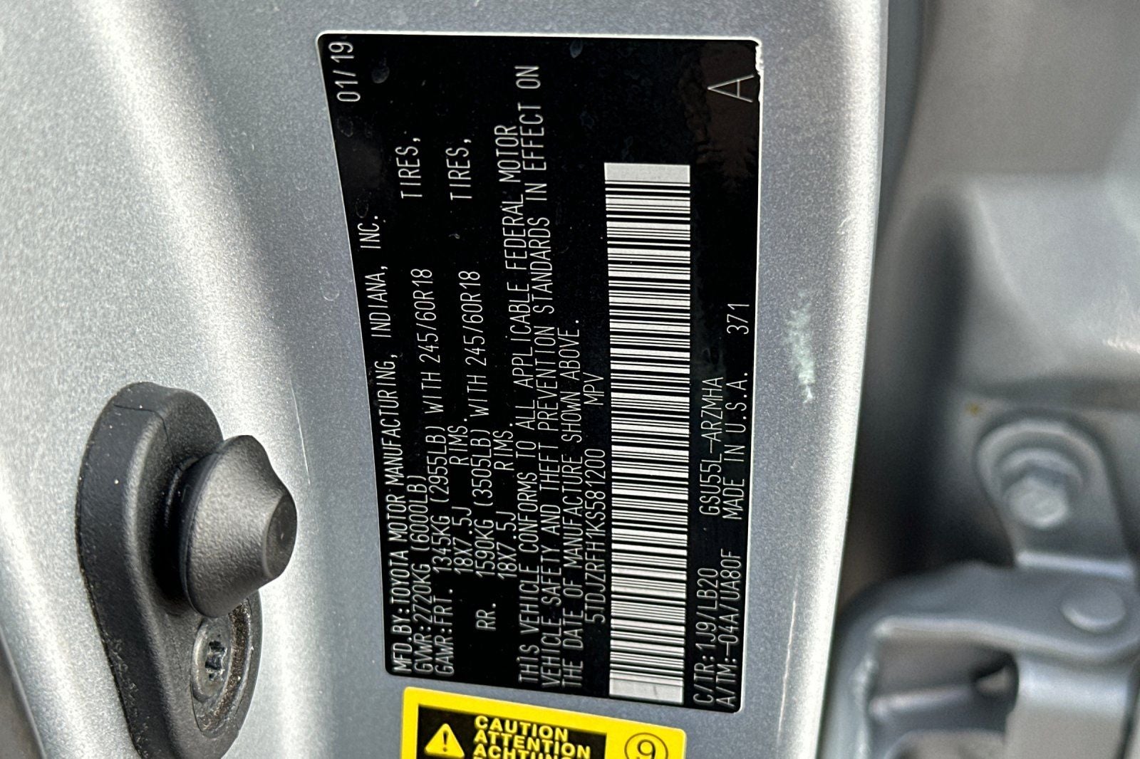 2019 Toyota Highlander XLE