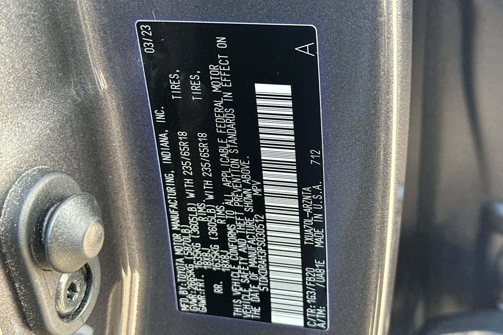 2023 Toyota Highlander LE