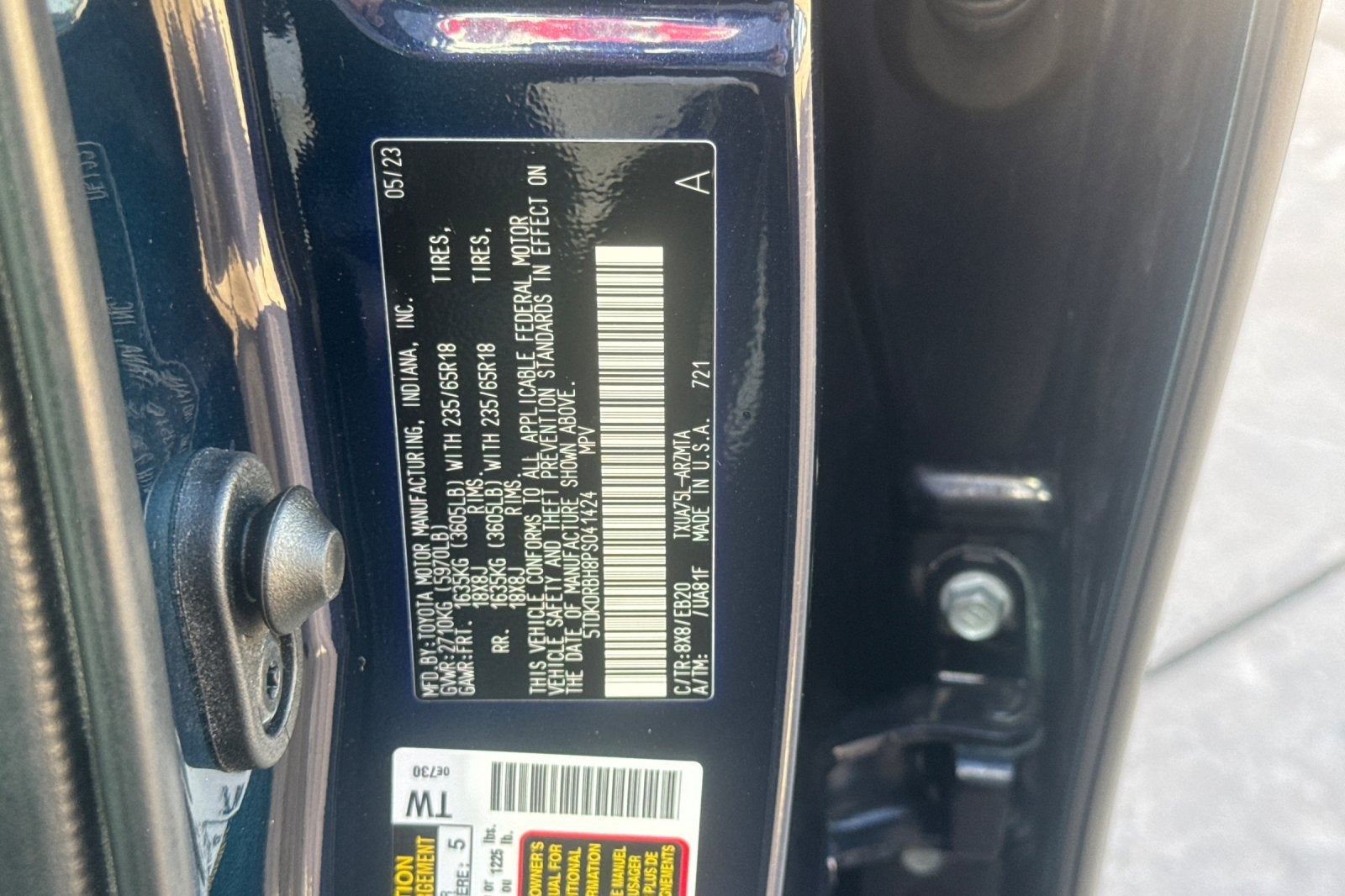 2023 Toyota Highlander XLE