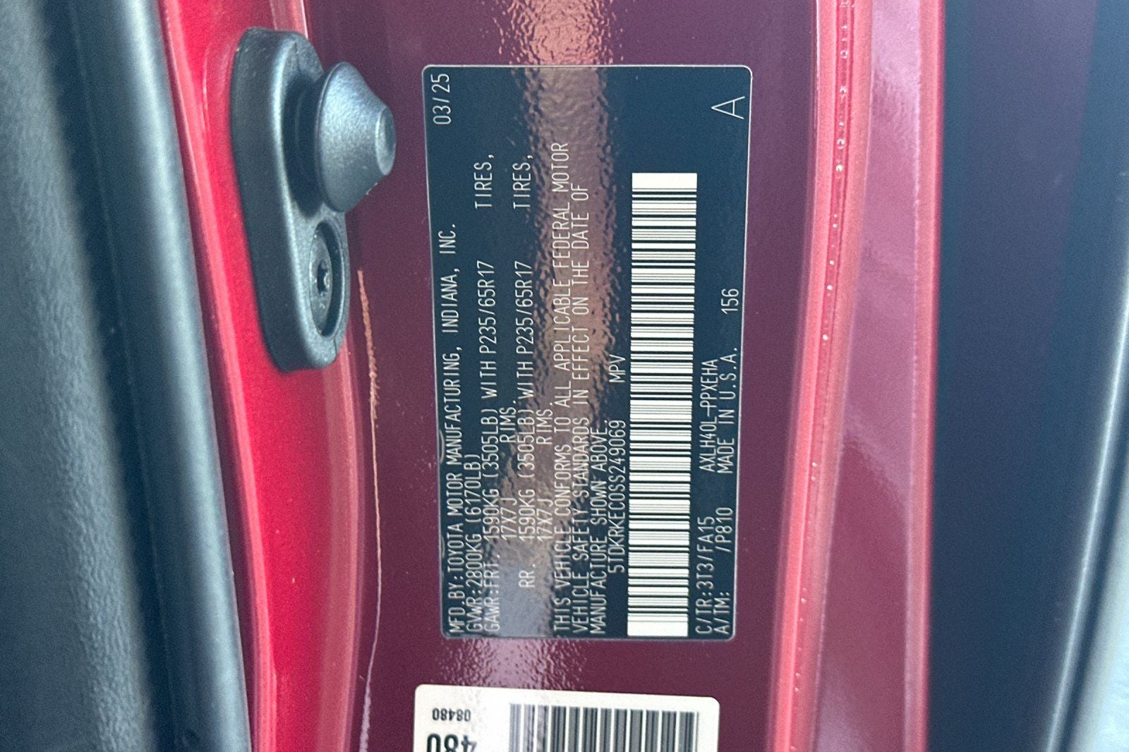 2025 Toyota Sienna LE 8 Passenger