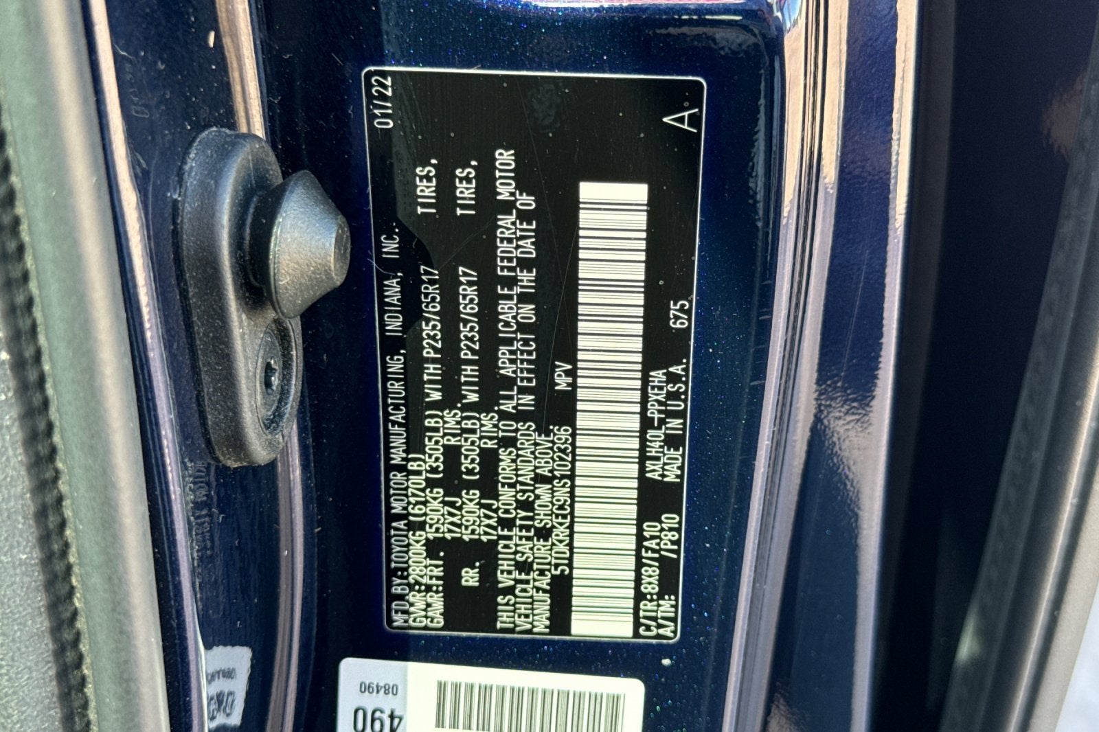2022 Toyota Sienna LE 8 Passenger