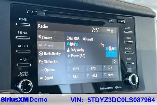2020 Toyota Sienna XLE 8 Passenger