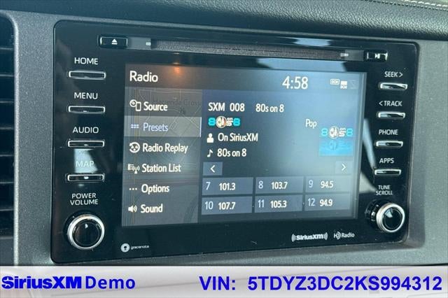 2019 Toyota Sienna XLE 8 Passenger