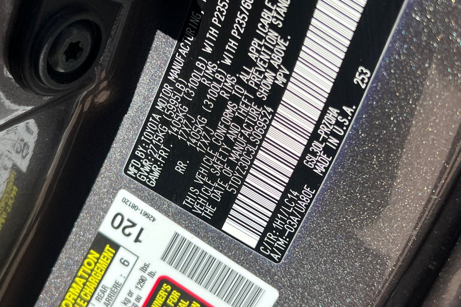 2020 Toyota Sienna XLE 8 Passenger