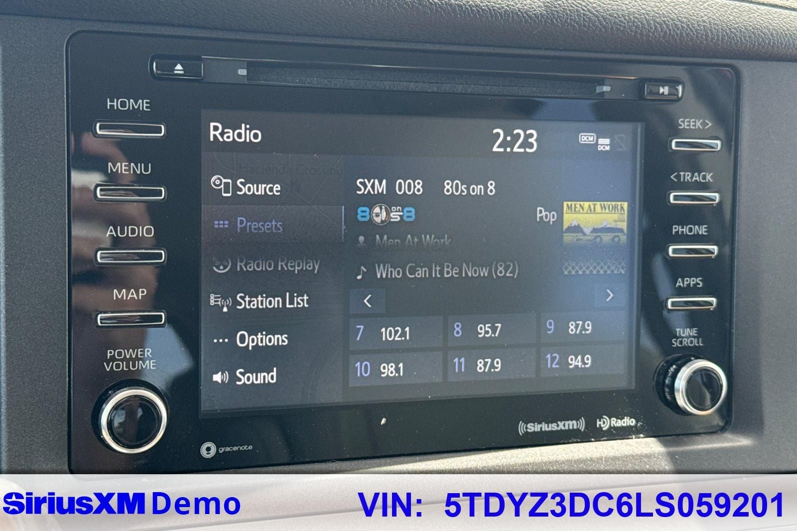 2020 Toyota Sienna XLE 8 Passenger
