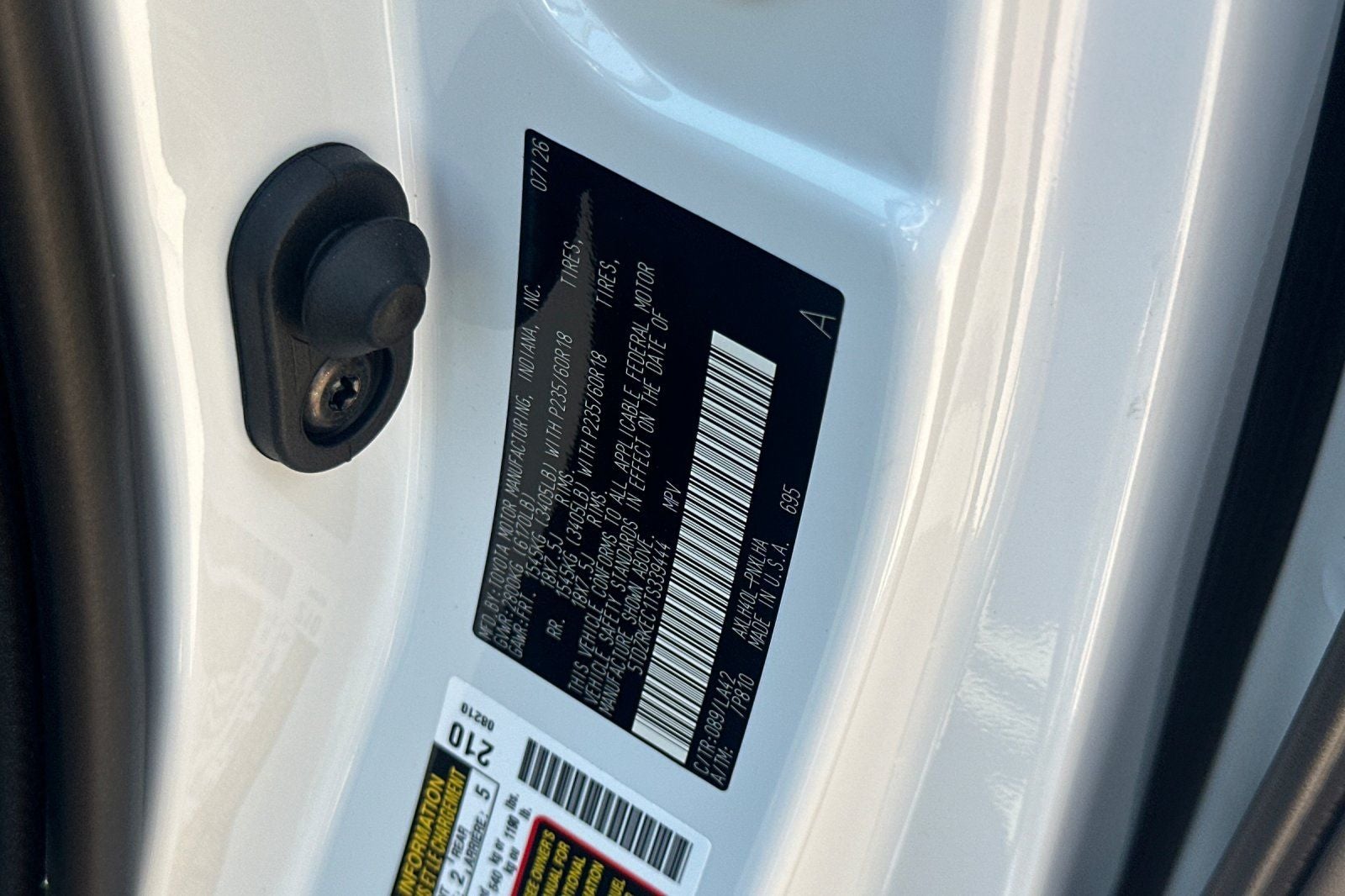 2026 Toyota Sienna Limited 7 Passenger