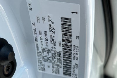 2026 Toyota Tundra SR5