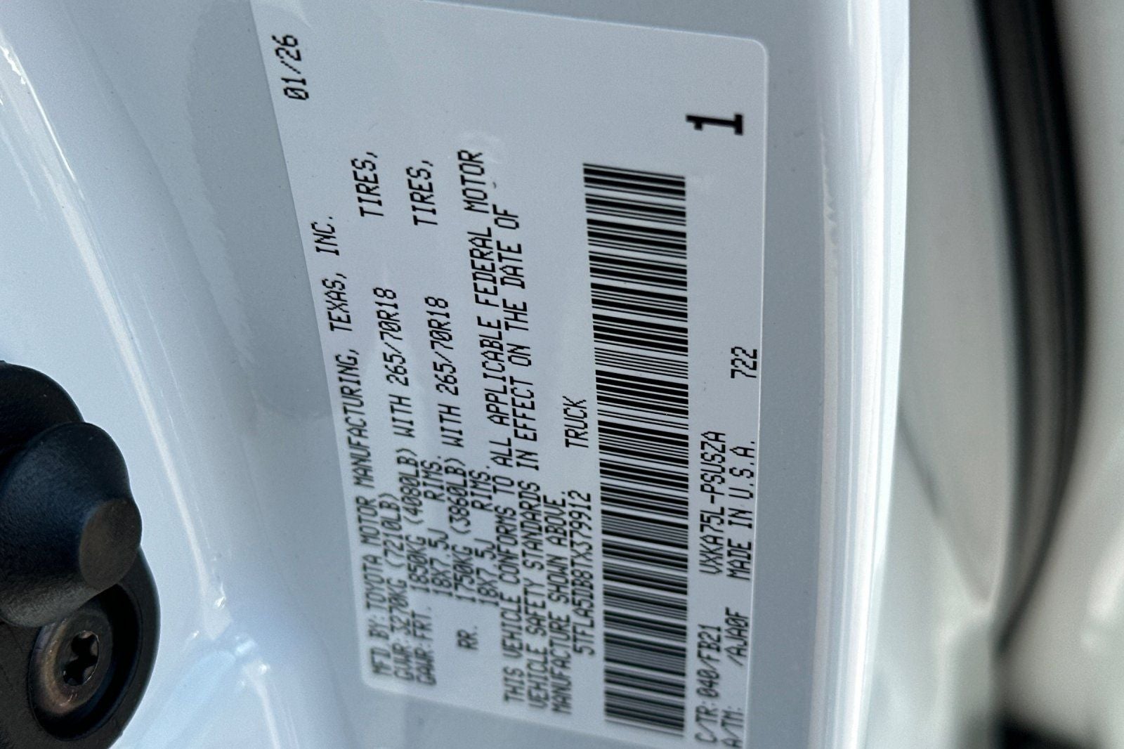 2026 Toyota Tundra SR5