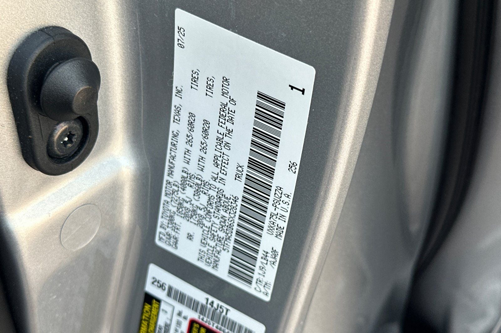2025 Toyota Tundra 1794
