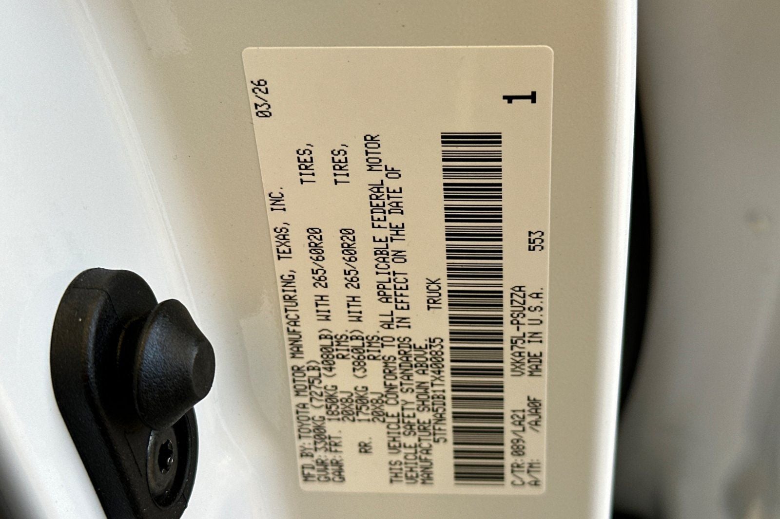 2026 Toyota Tundra Platinum