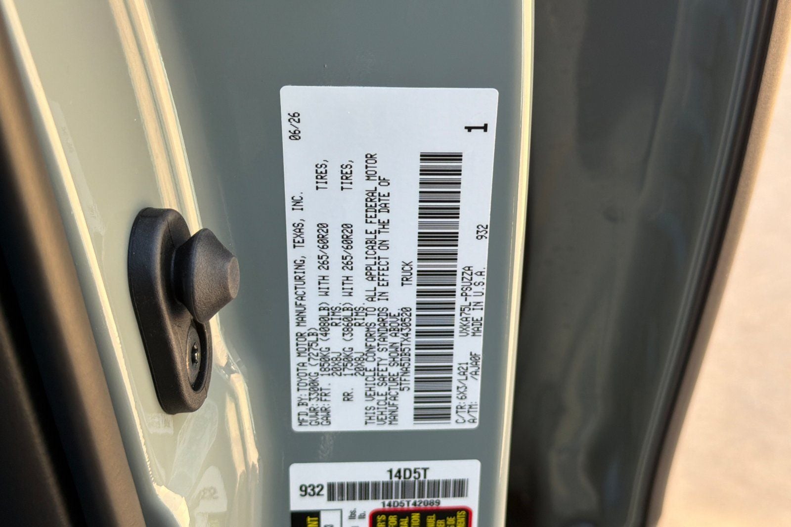 2026 Toyota Tundra Platinum