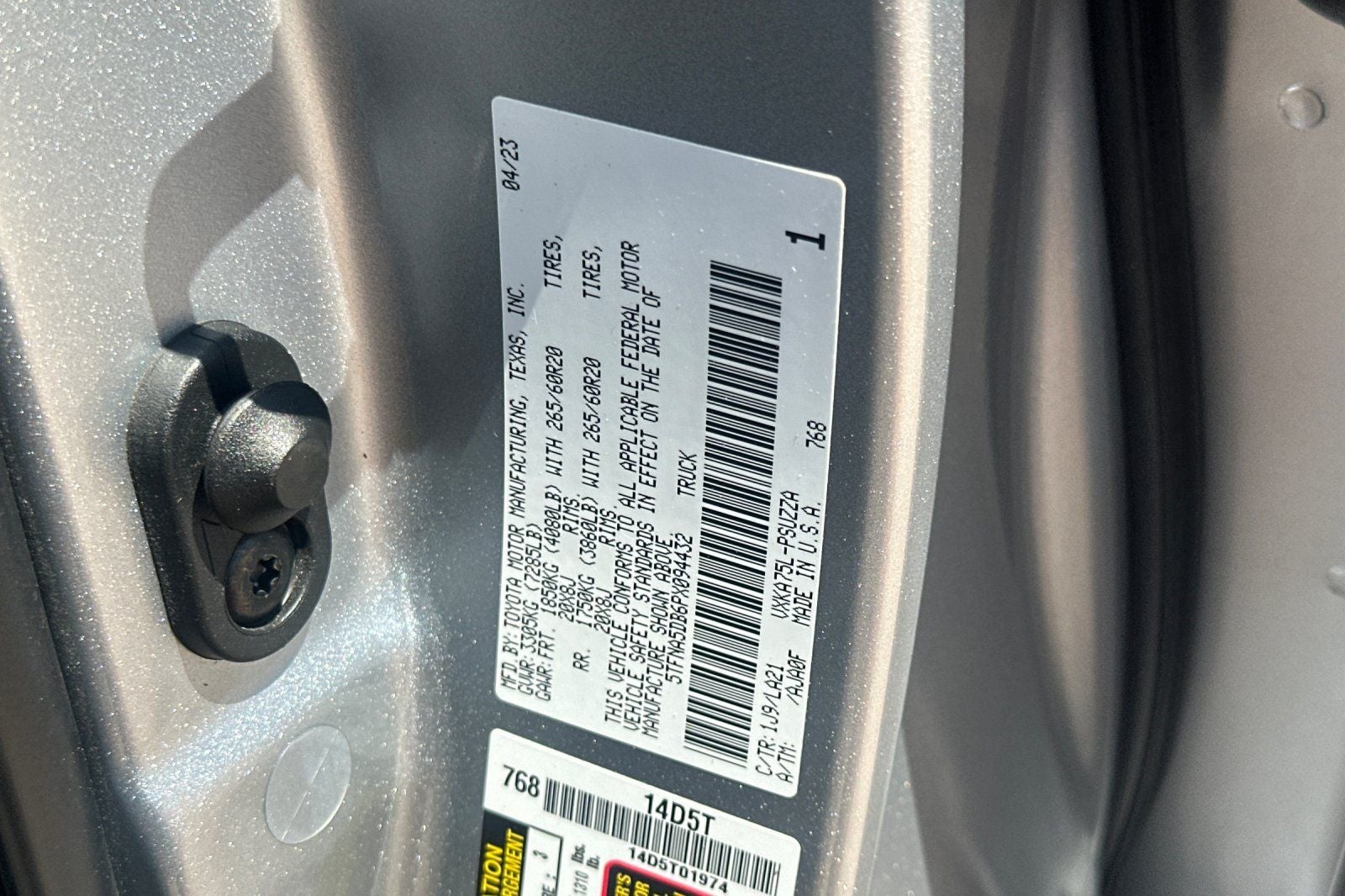 2023 Toyota Tundra Platinum