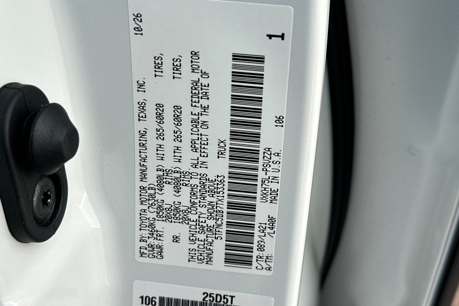 2026 Toyota Tundra Hybrid Platinum