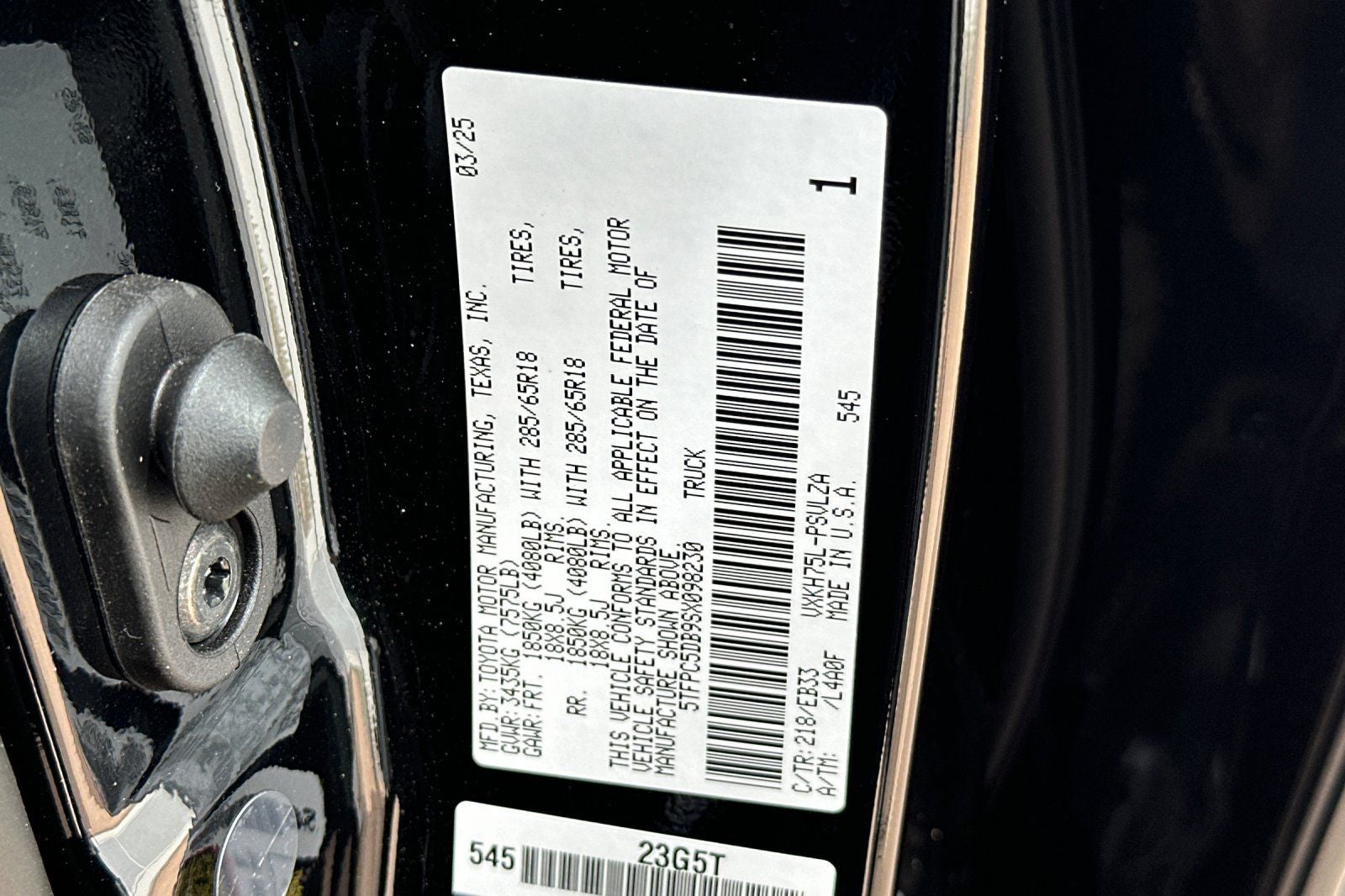 2025 Toyota Tundra Hybrid TRD Pro