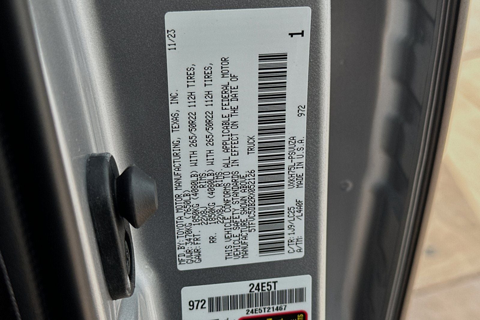 2024 Toyota Tundra Hybrid Capstone