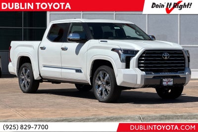 2026 Toyota Tundra Hybrid Capstone