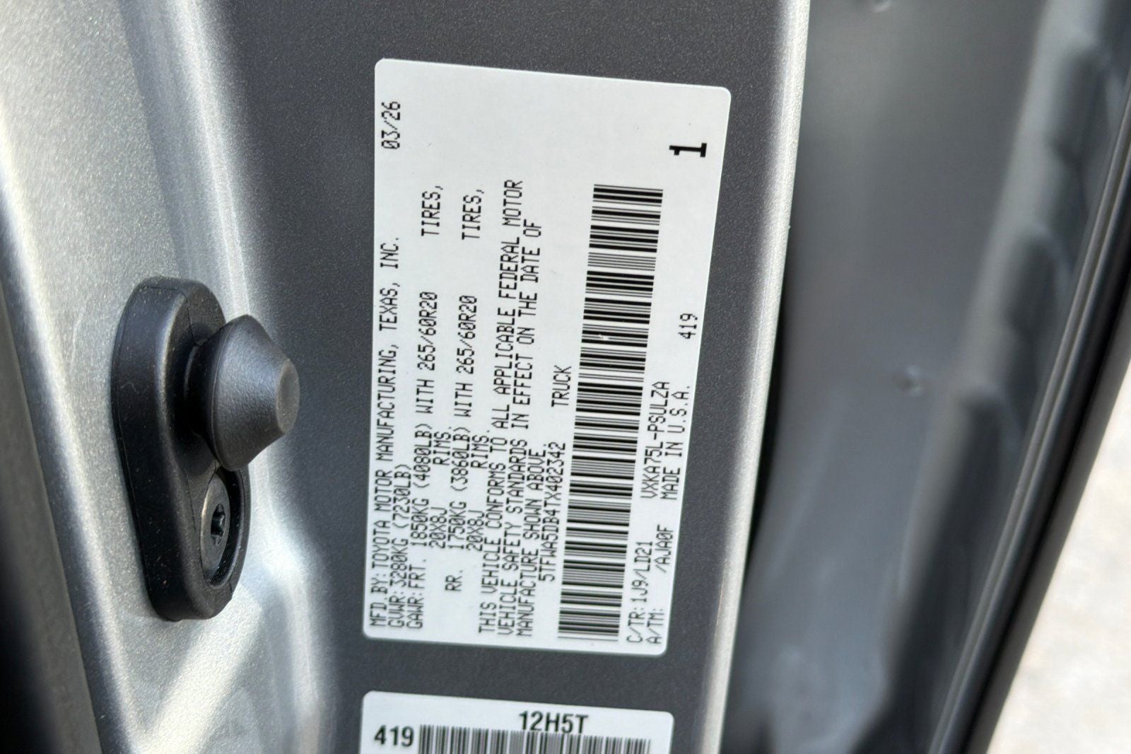 2026 Toyota Tundra Limited